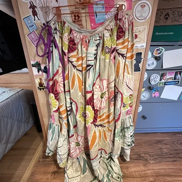 DITD Stagecoach Floral Multicolor Skirt - Picture 2 of 2